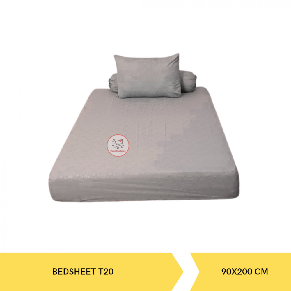 AKIKO BEDSHEET T20 90X200CM KATUN