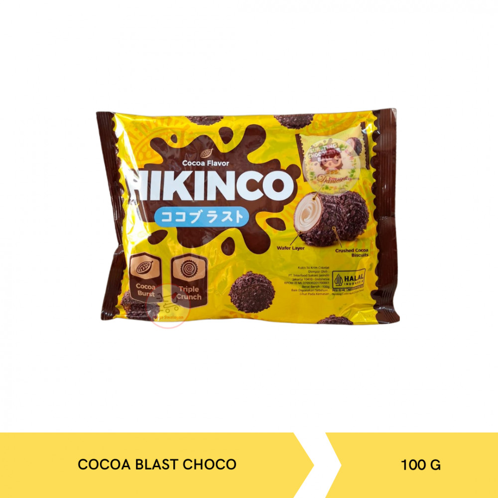 HIKINCO COCOA BLAST CHOCO 100G X 16
