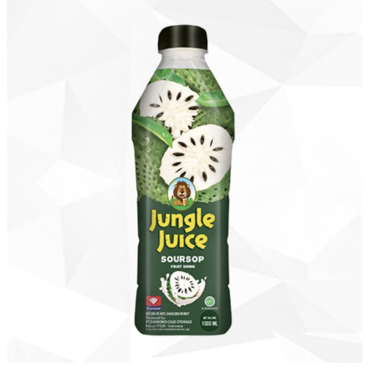 JUNGLE JUICE SOURSOP BTL 1L X6