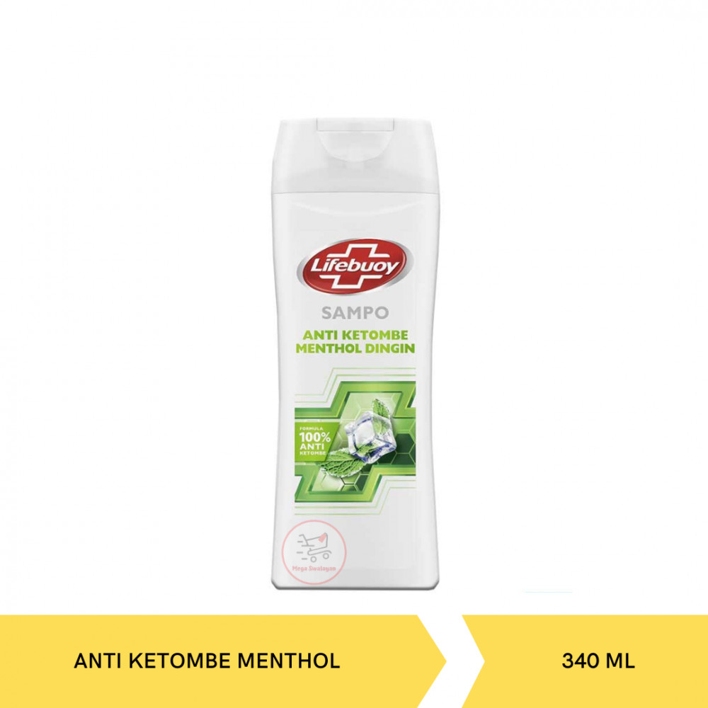 LIFEBUOY SHP ANTI KTMB MENTHOL 340ML X 18