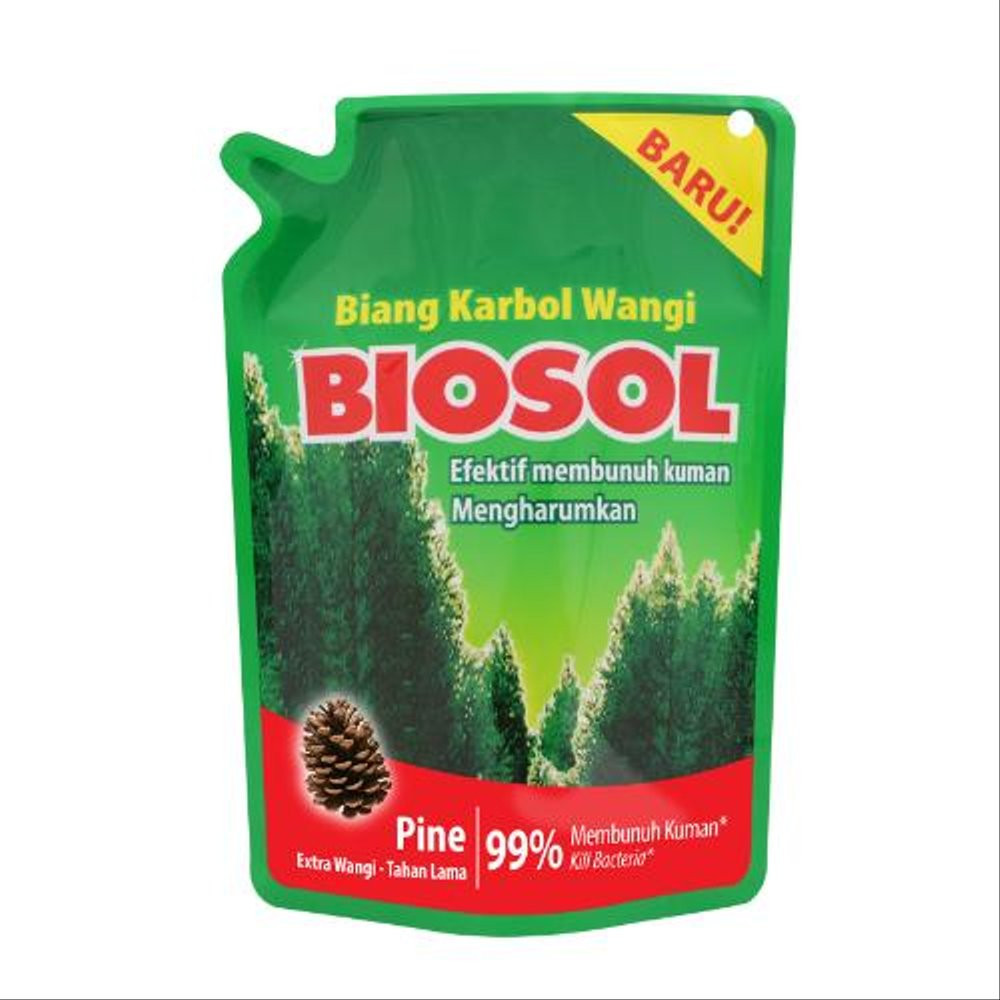 BIOSOL KARBOL PINE POUCH 400ML X 12