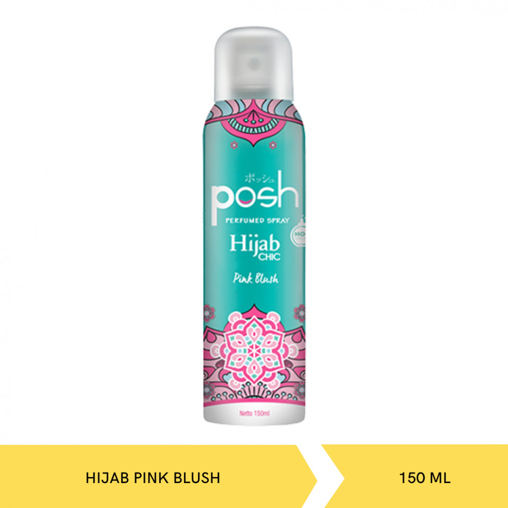 POSH BODYSPRAY HIJAB PINK BLUSH 150ML