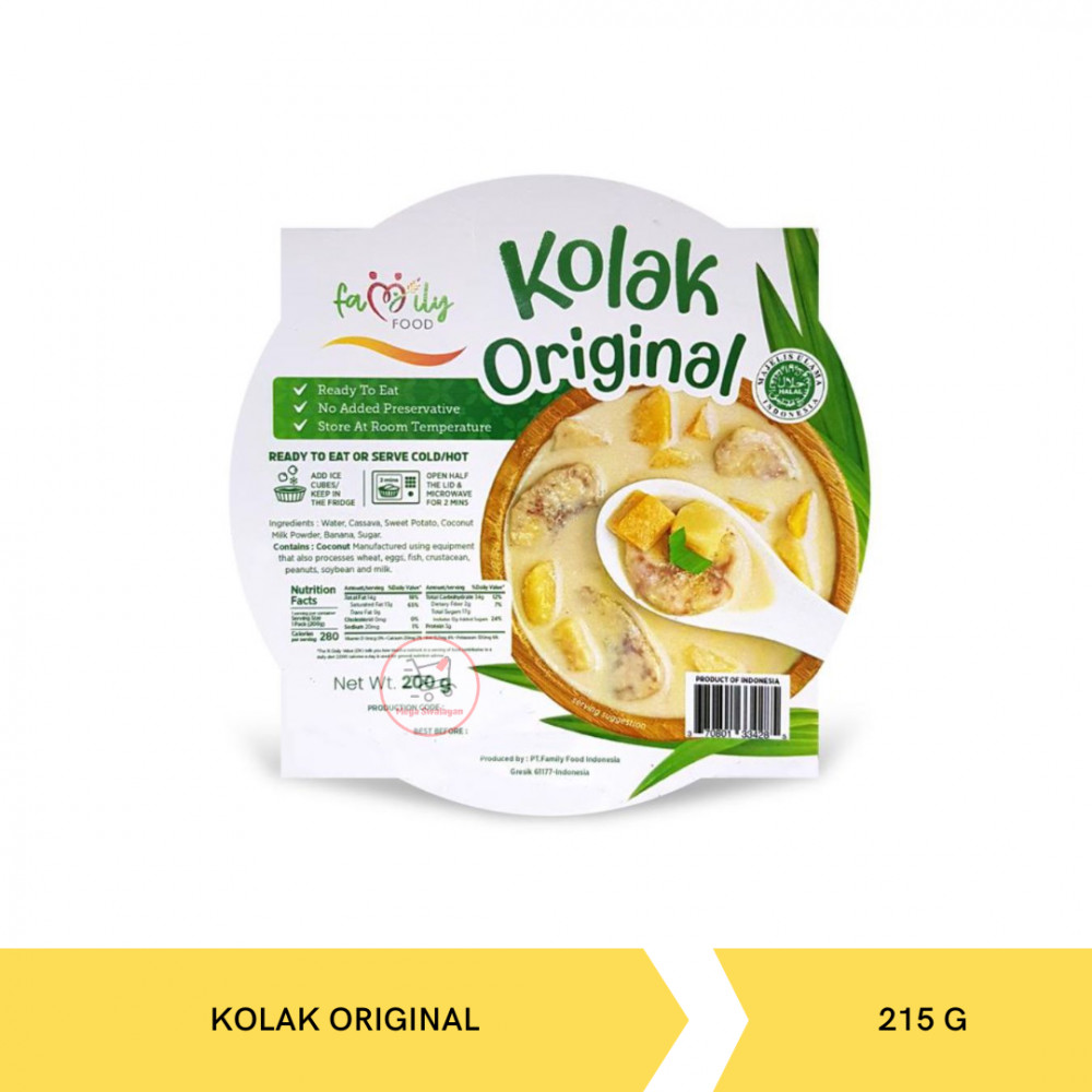FAMILY FOOD KOLAK ORIGINAL 215G X 24