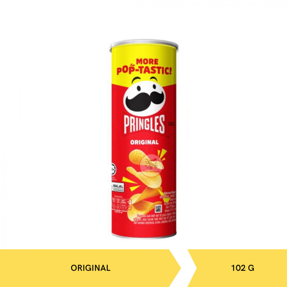 PRINGLES ORIGINAL 102G X 12