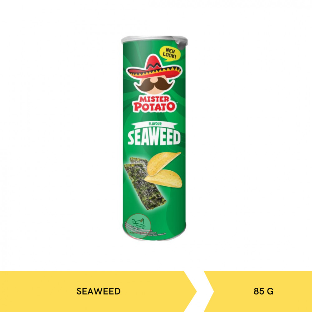 MR POTATO CRIPS SEAWEED 85G X 24