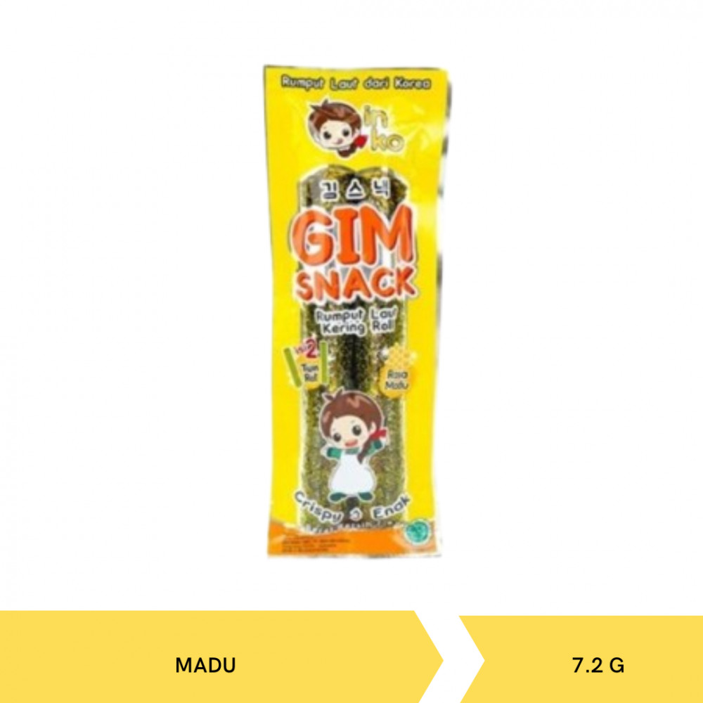INKO GIM SNACK MADU 7.2G X 12