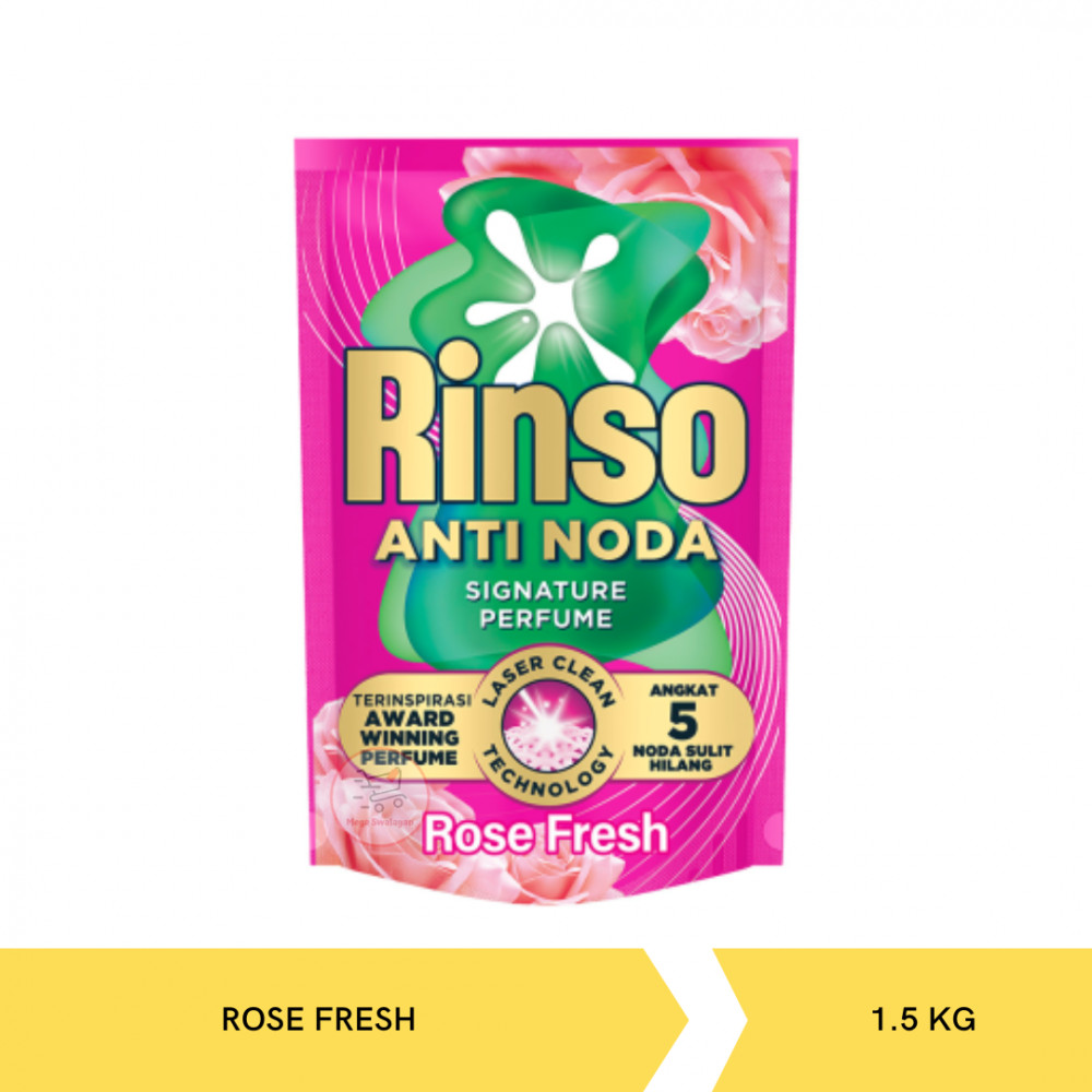 RINSO AN LIQ ROSE FRESH 1.5KG X 6