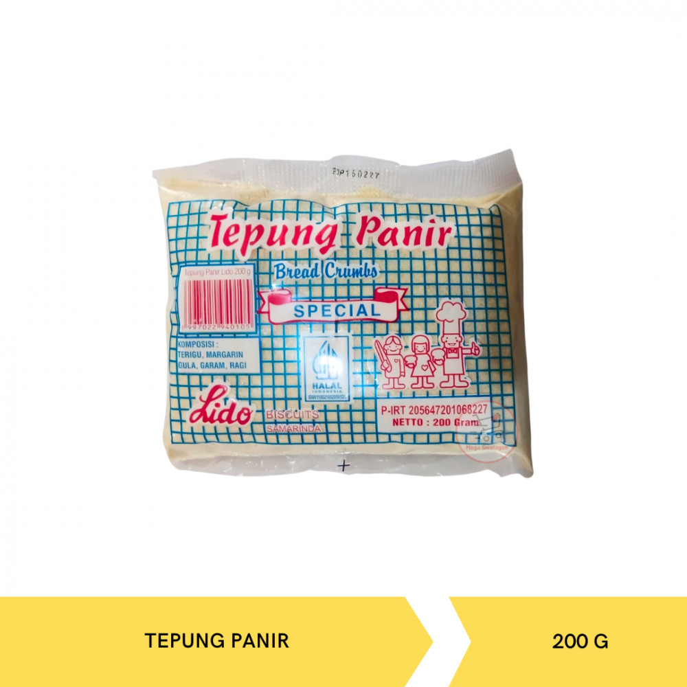 LIDO TEPUNG PANIR 200 G