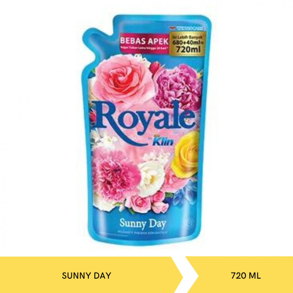 ROYALE PELEMBUT SUNNY DAY 680ML+40ML X 12