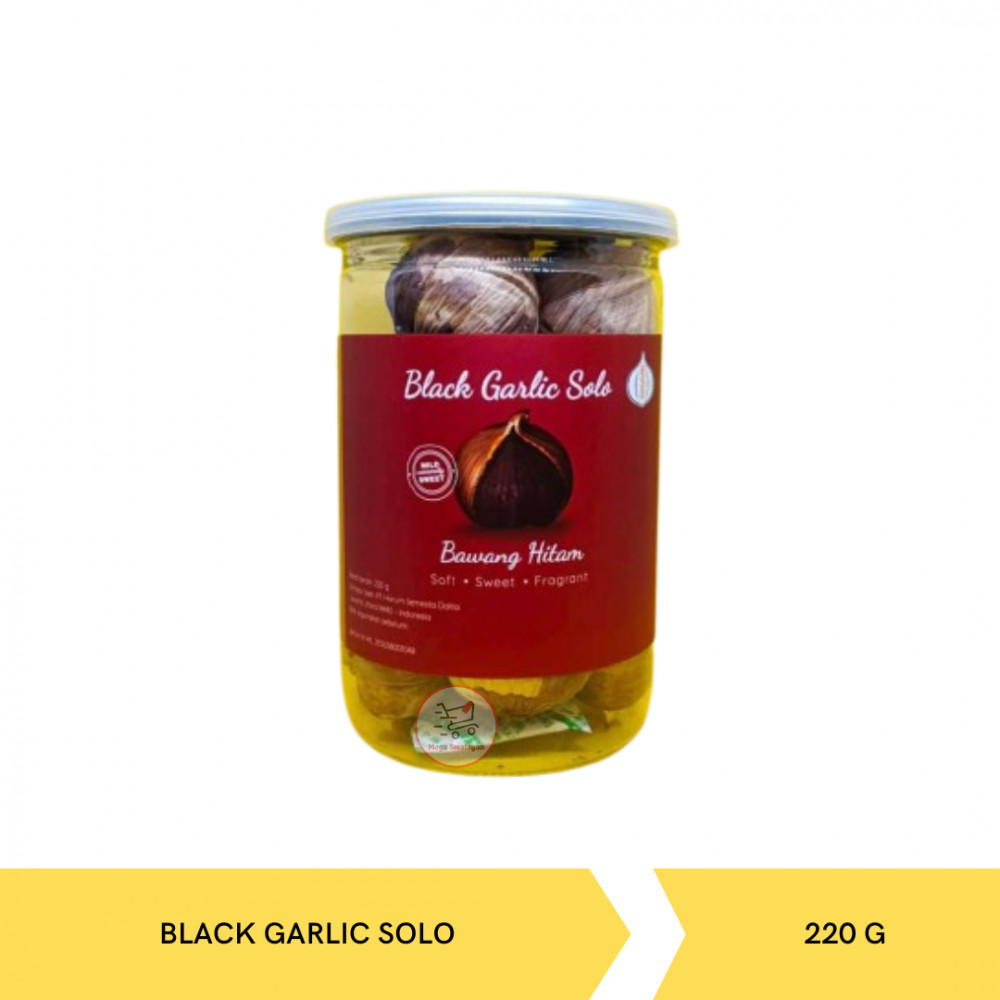 HSD BLACK GARLIC TUNGGAL SOLO 220G X 20