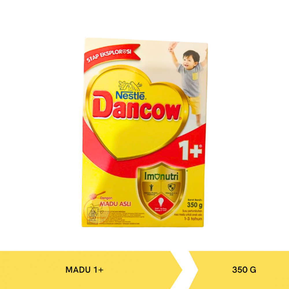 DANCOW  1+ MADU 350G X 24