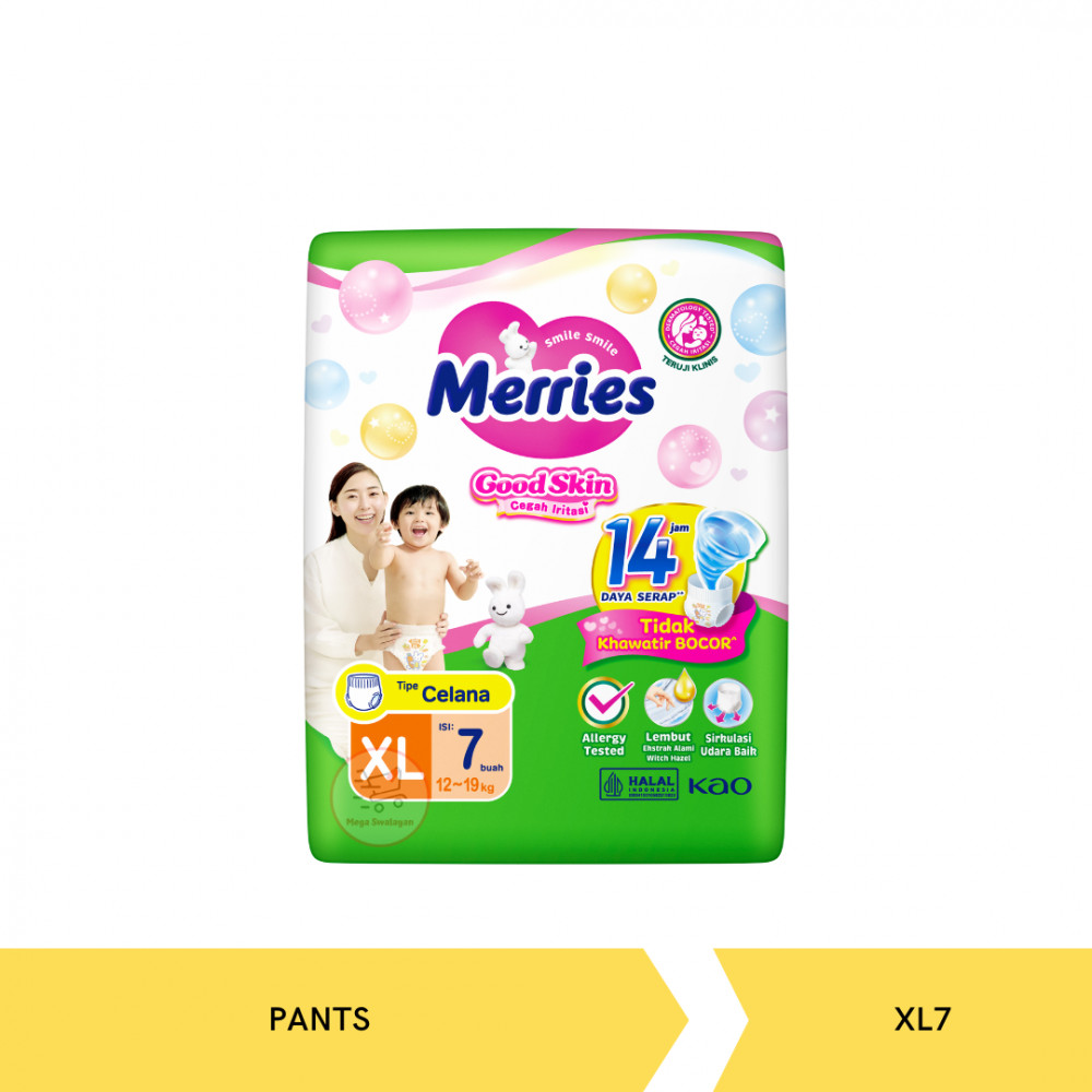 MERRIES PANTS GOOD SKIN XL7 X 12