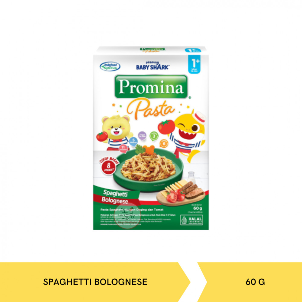 PROMINA PASTA 1+ SPAGHETTI BOLOGNESE 60G X 24