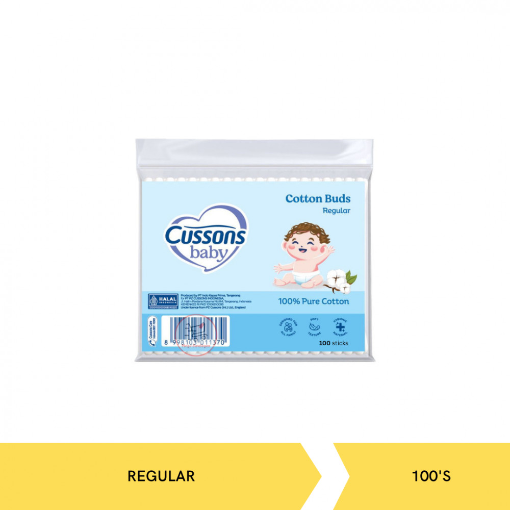CUSSONS BABY COTTON BUD REGULAR 100`S X 144