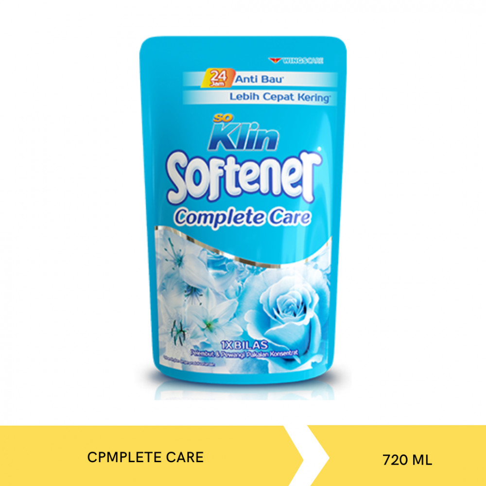 SOKLIN SOFTENER 1XBLS COMP CARE POUCH 720ML X 12