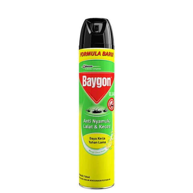 BAYGON AERO CITRUS FRESH 600ML  X 12