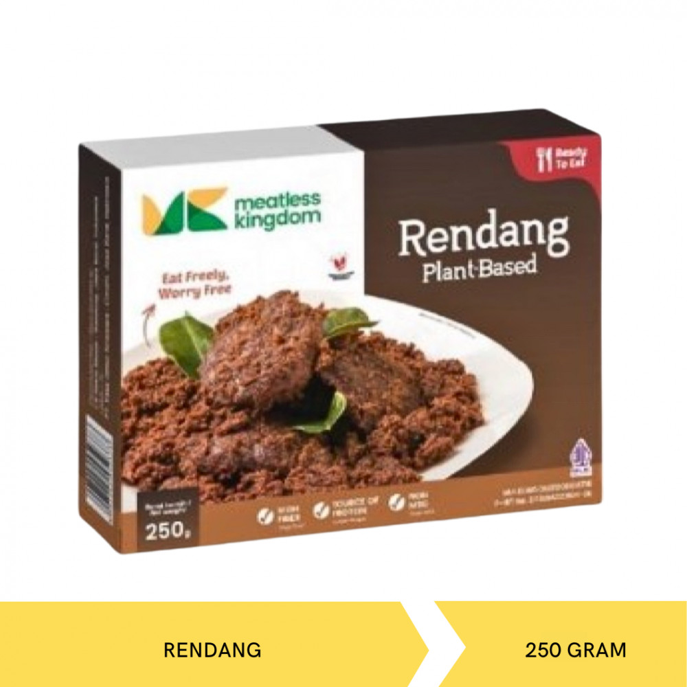MEATLESS KINGDOM RENDANG KTK 250G