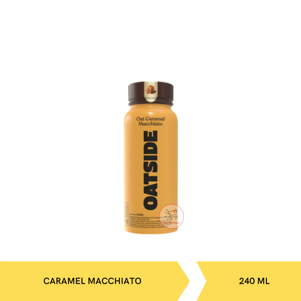 OATSIDE OAT MILK CARAMEL MACCHIATO BTL 240MLX24