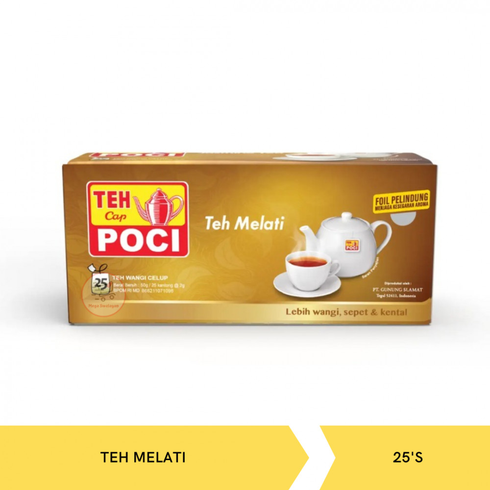 POCI TEH CELUP MELATI 25`S X 50