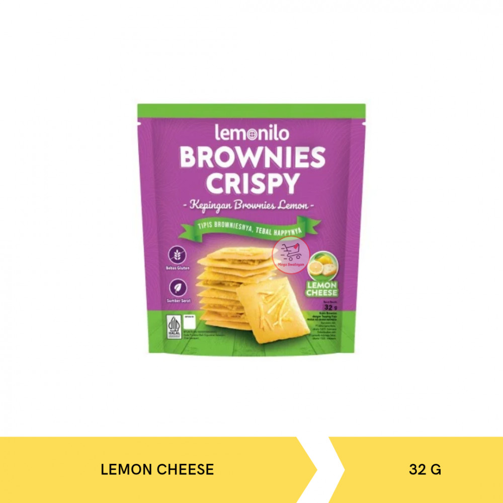 LEMONILO BROWNIES LEMON CHEESE 32G X 12
