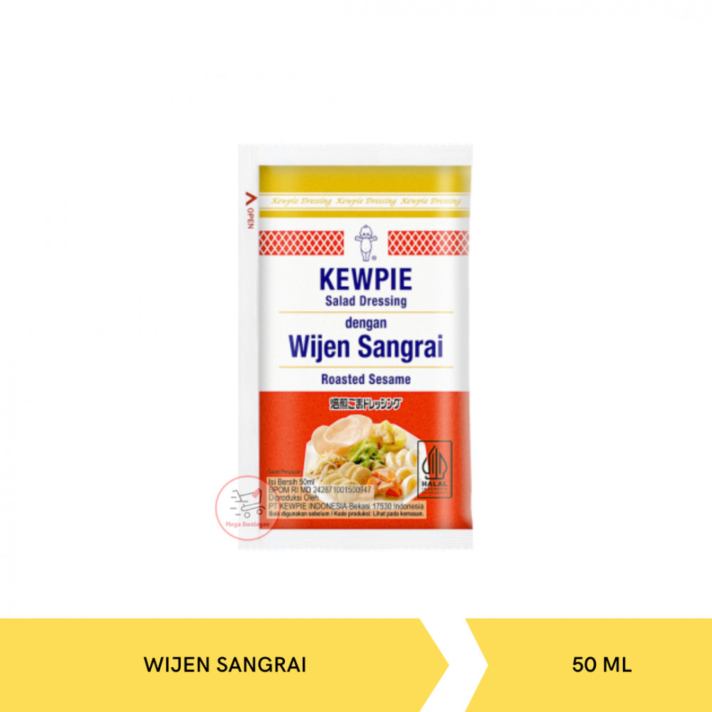 KEWPIE SALAD DRESSING WIJEN SANGRAI 50ML X 25