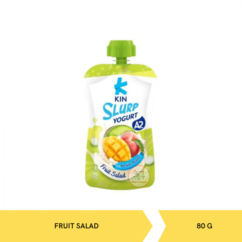 KIN YOGURT SLURP FRUIT SALAD W/KONJAC 80G