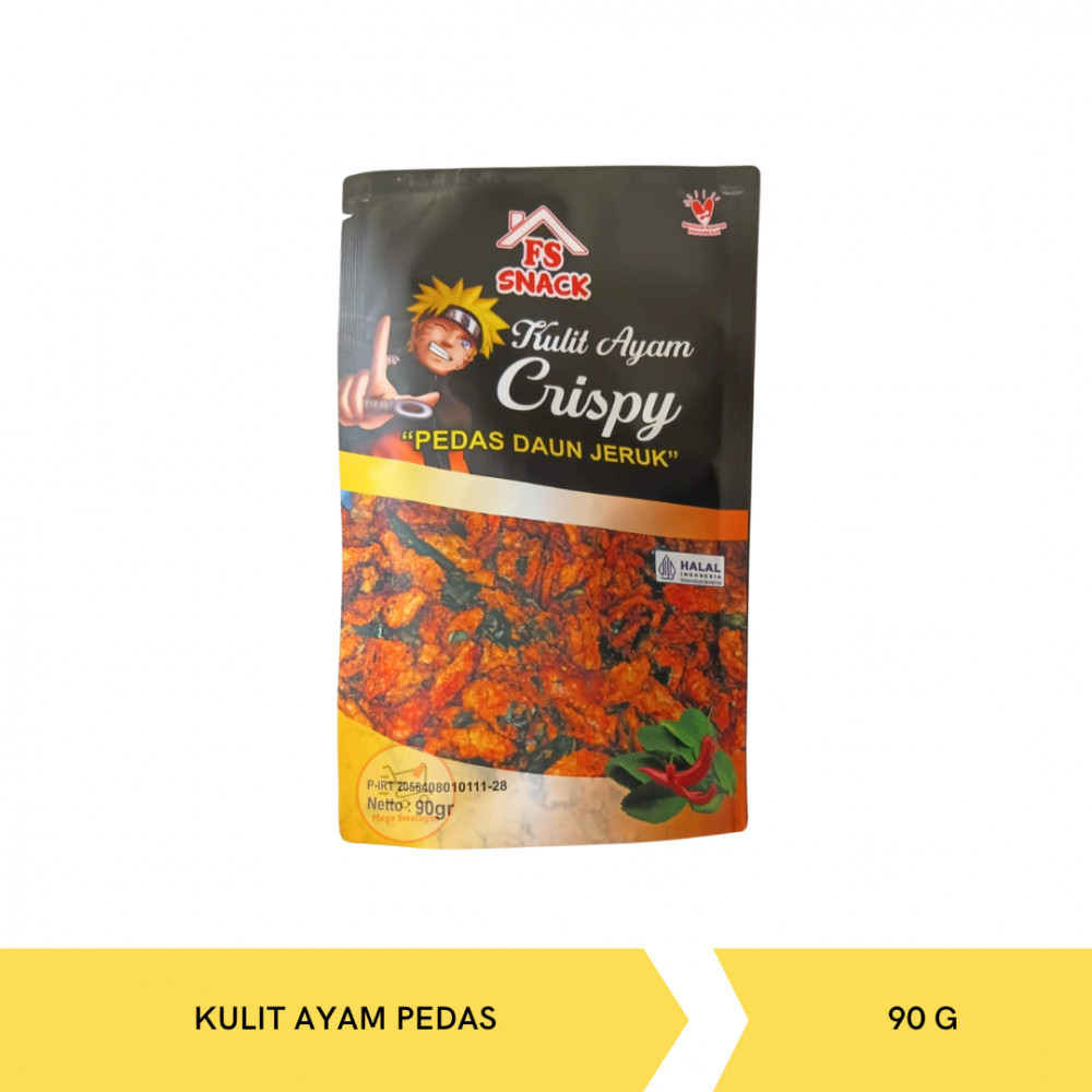 FS SNACK KULIT PEDAS 90G