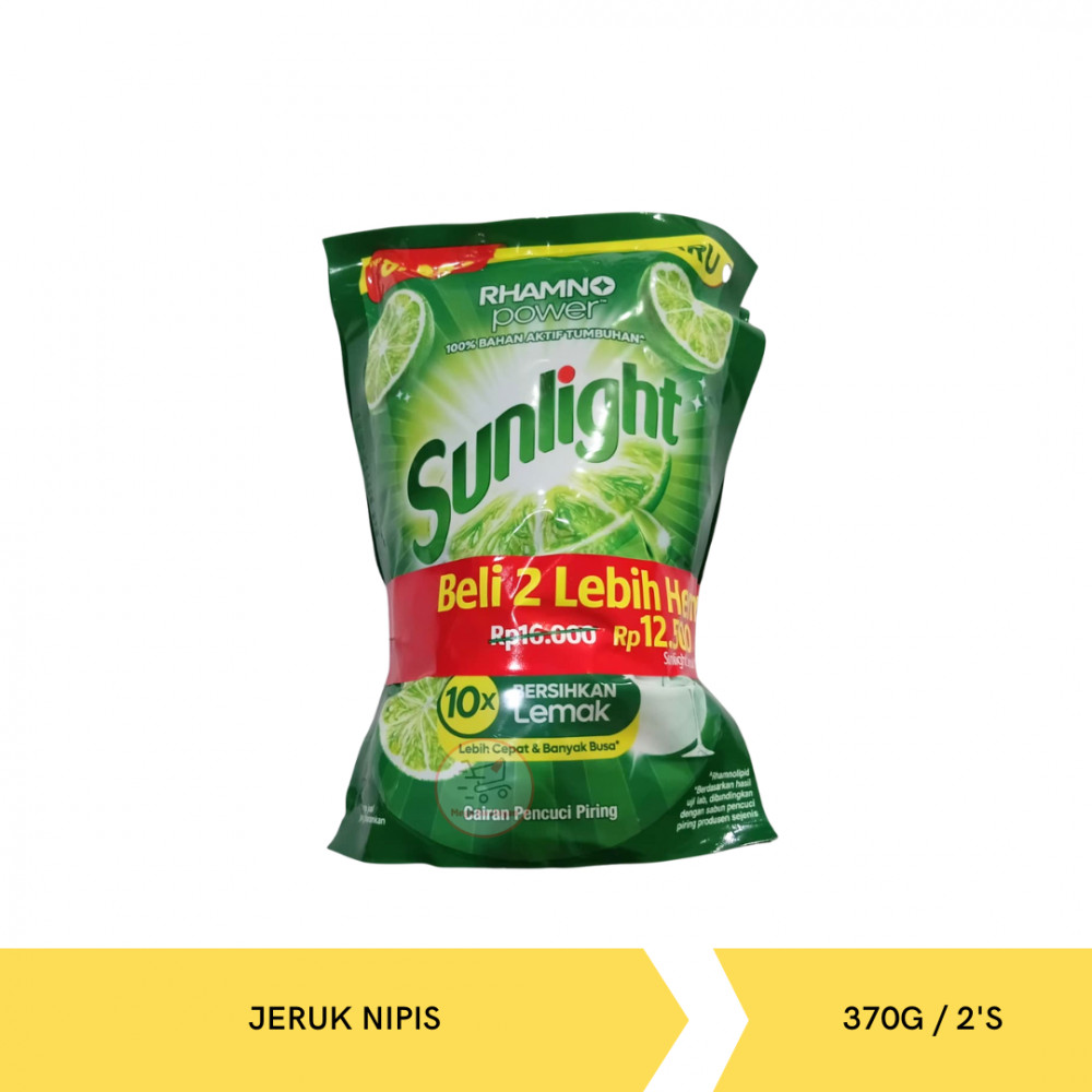 SUNLIGHT JERUK NIPIS 370G/2`S X 12