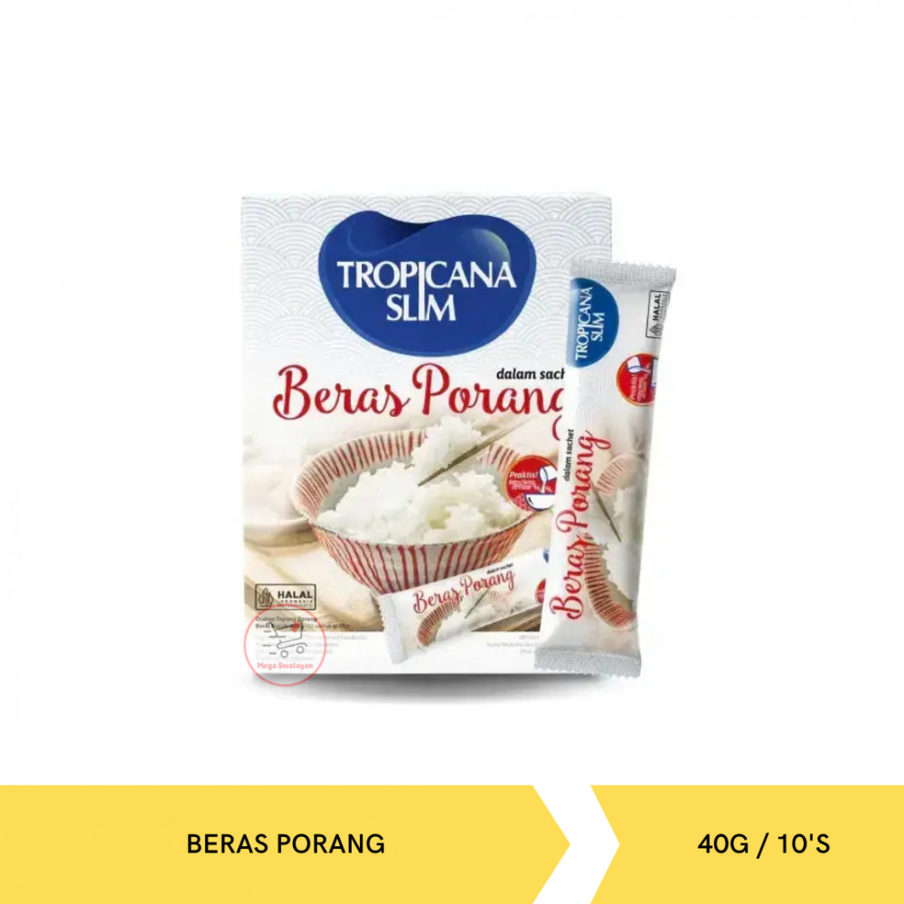 TROPICANA SLIM BERAS PORANG KTK 40G/10SX12