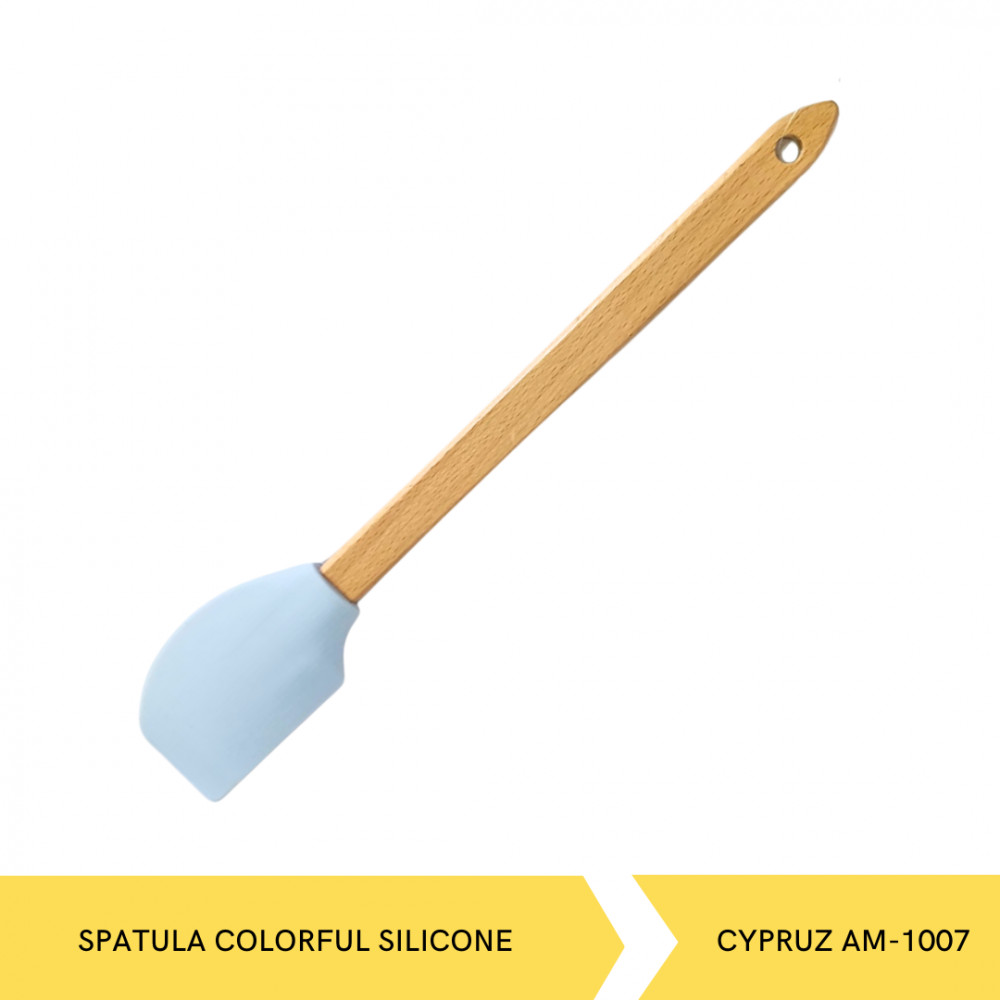 CYPRUZ AM-1007 SPATULA COLORFUL SILICONE