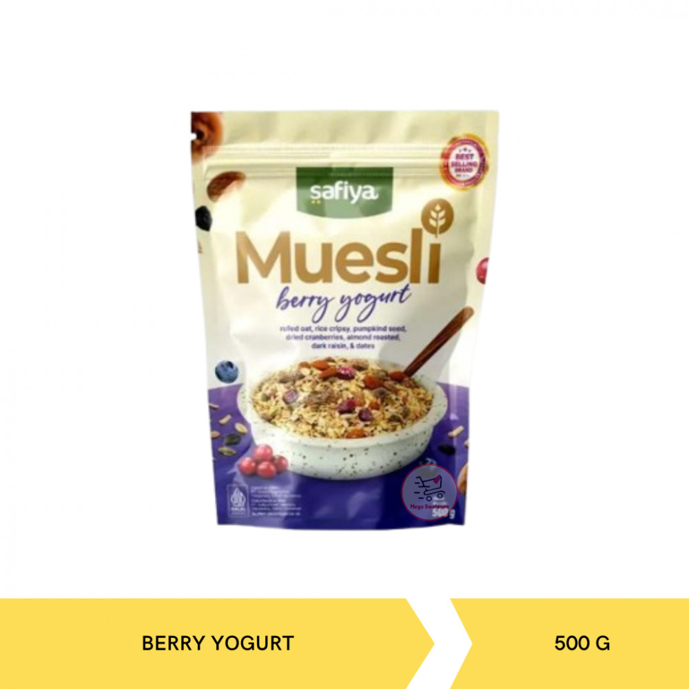 SAFIYA MUESLI BERRY YOGURT 500G