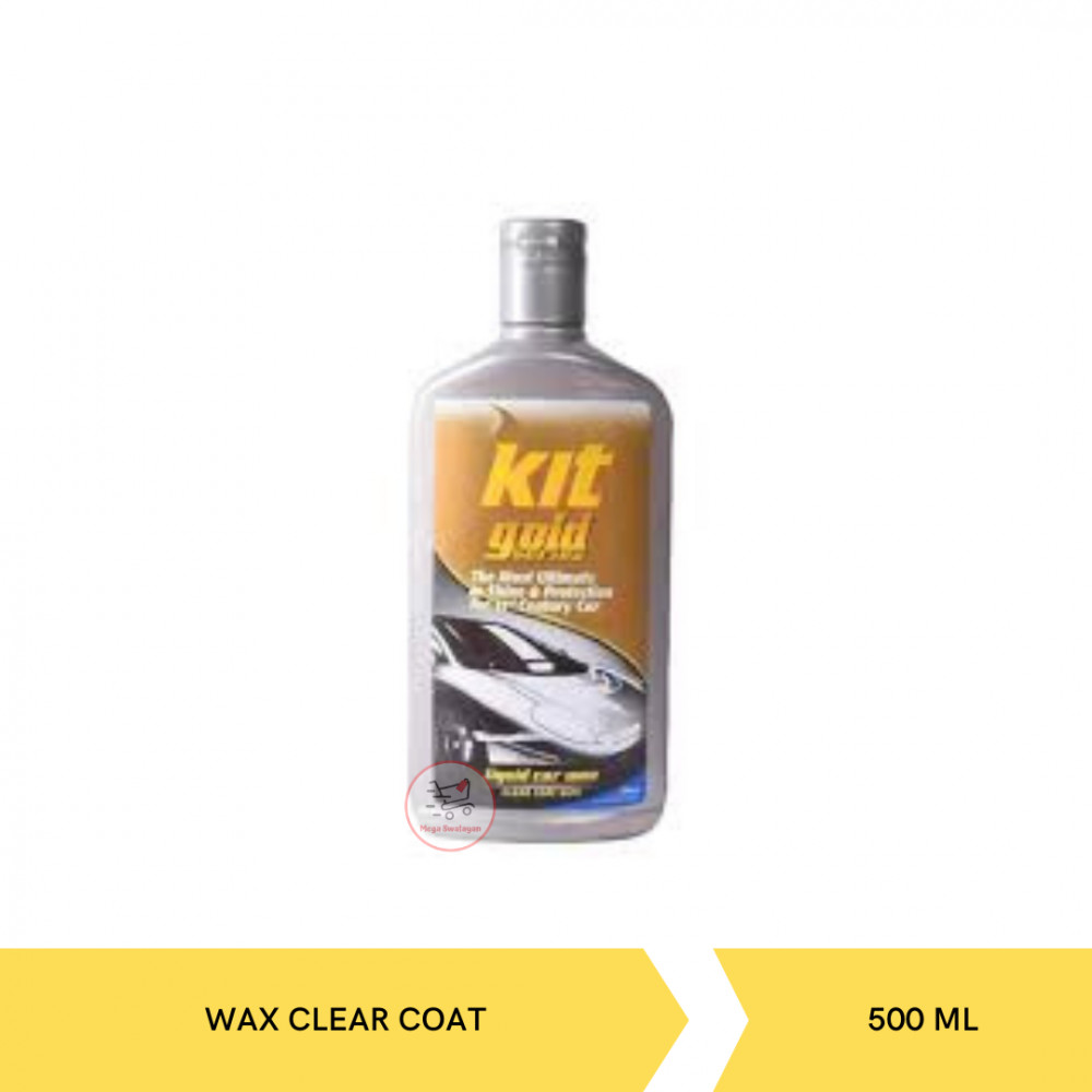 KIT CAR WAX CLEAR COAT 500ML X 12-