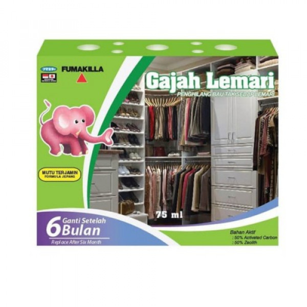 VAPE GAJAH LEMARI DEO 75ML X 24