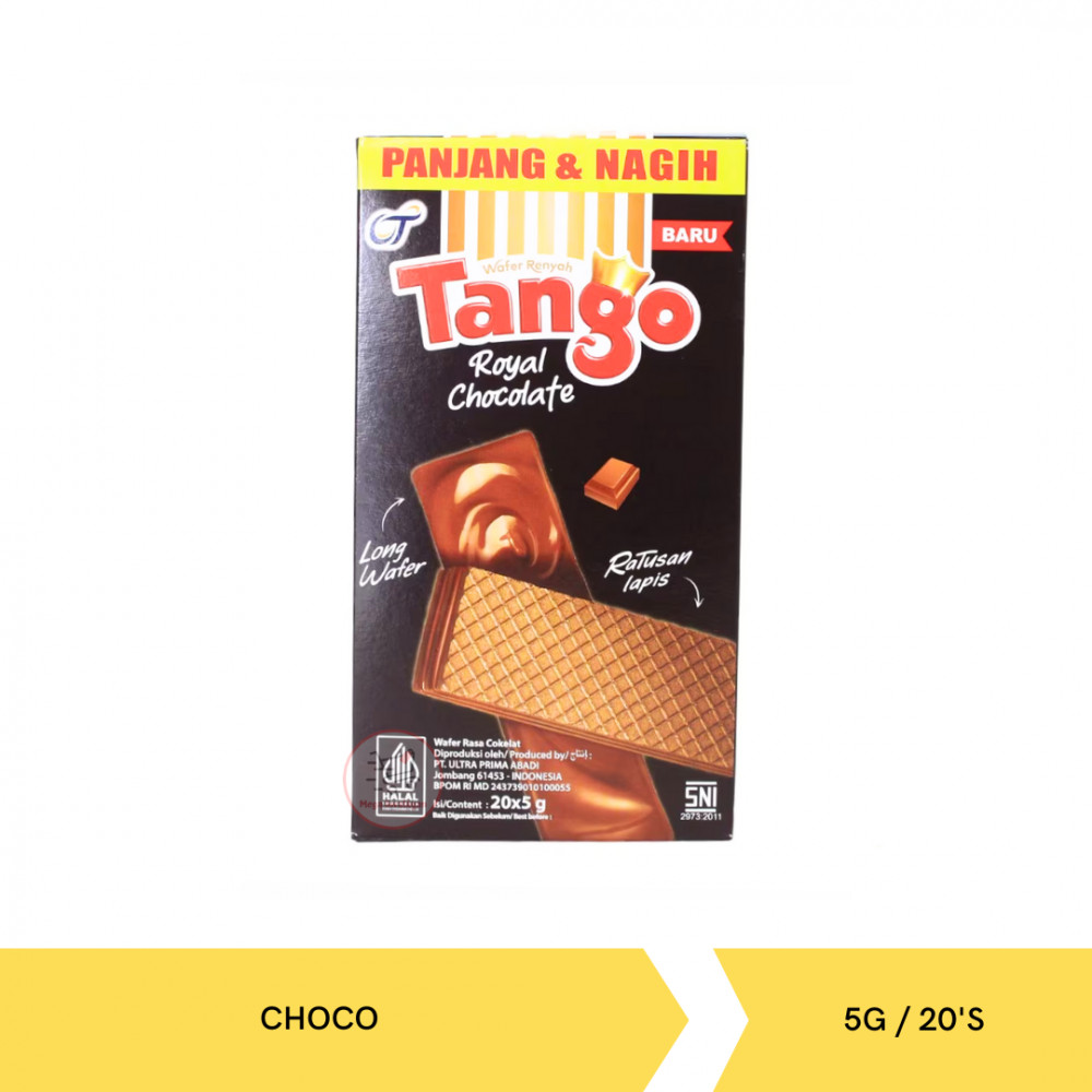 TANGO WAFER ROYAL CHOCO KTK 5G/20`S X 12