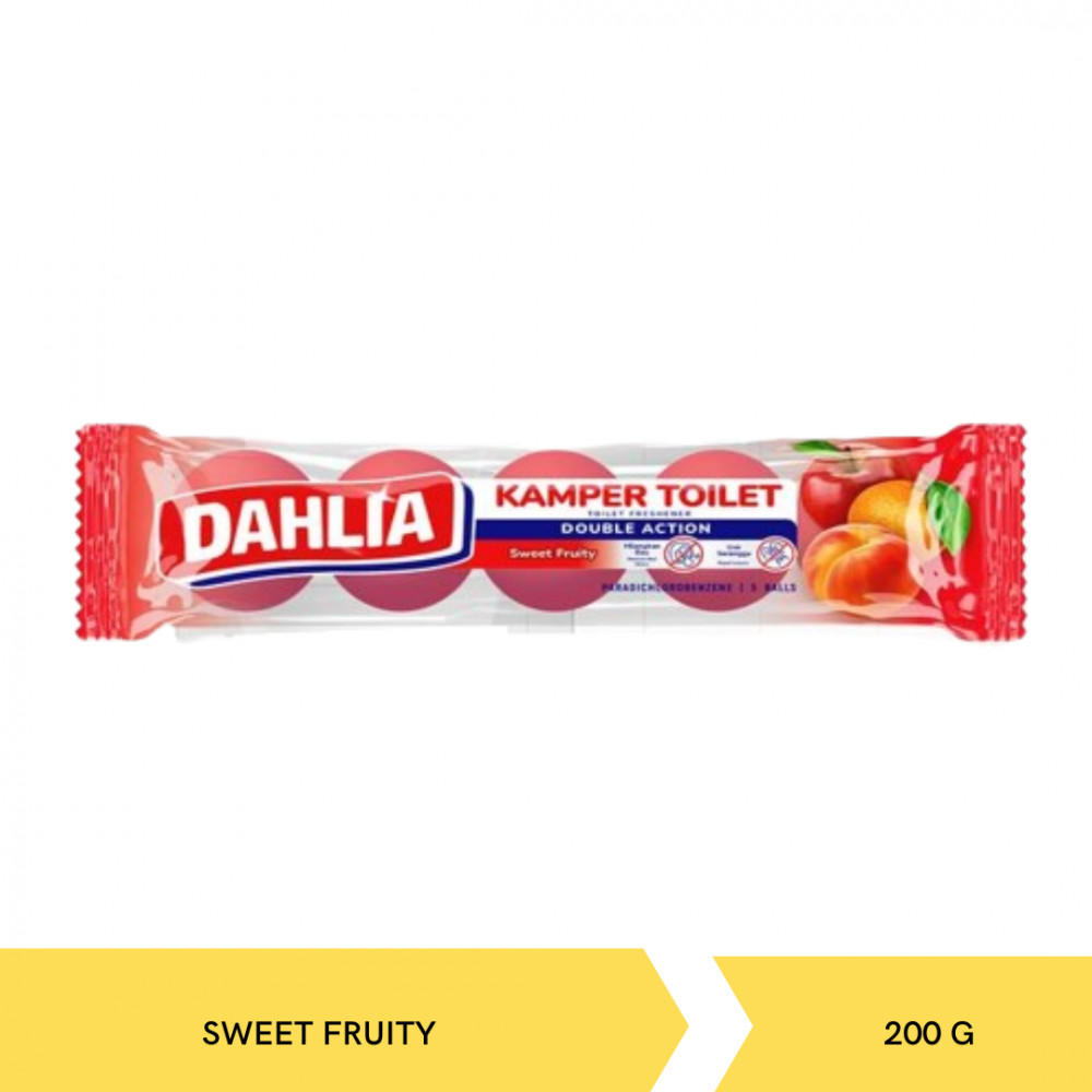 DAHLIA K31 TOILET BALL/5PC  SWEET FRUITY 200G