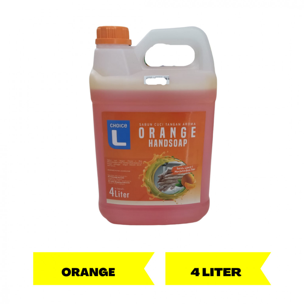 CHOICE L HANDSOAP ORANGE GLN 4L