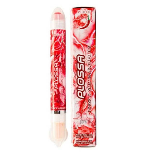 PLOSSA INHALER&ROLL ON RED HOT 8ML