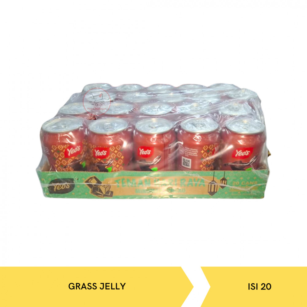 YEOS DRINK GRASS JELLY BOX ISI 20 TIN
