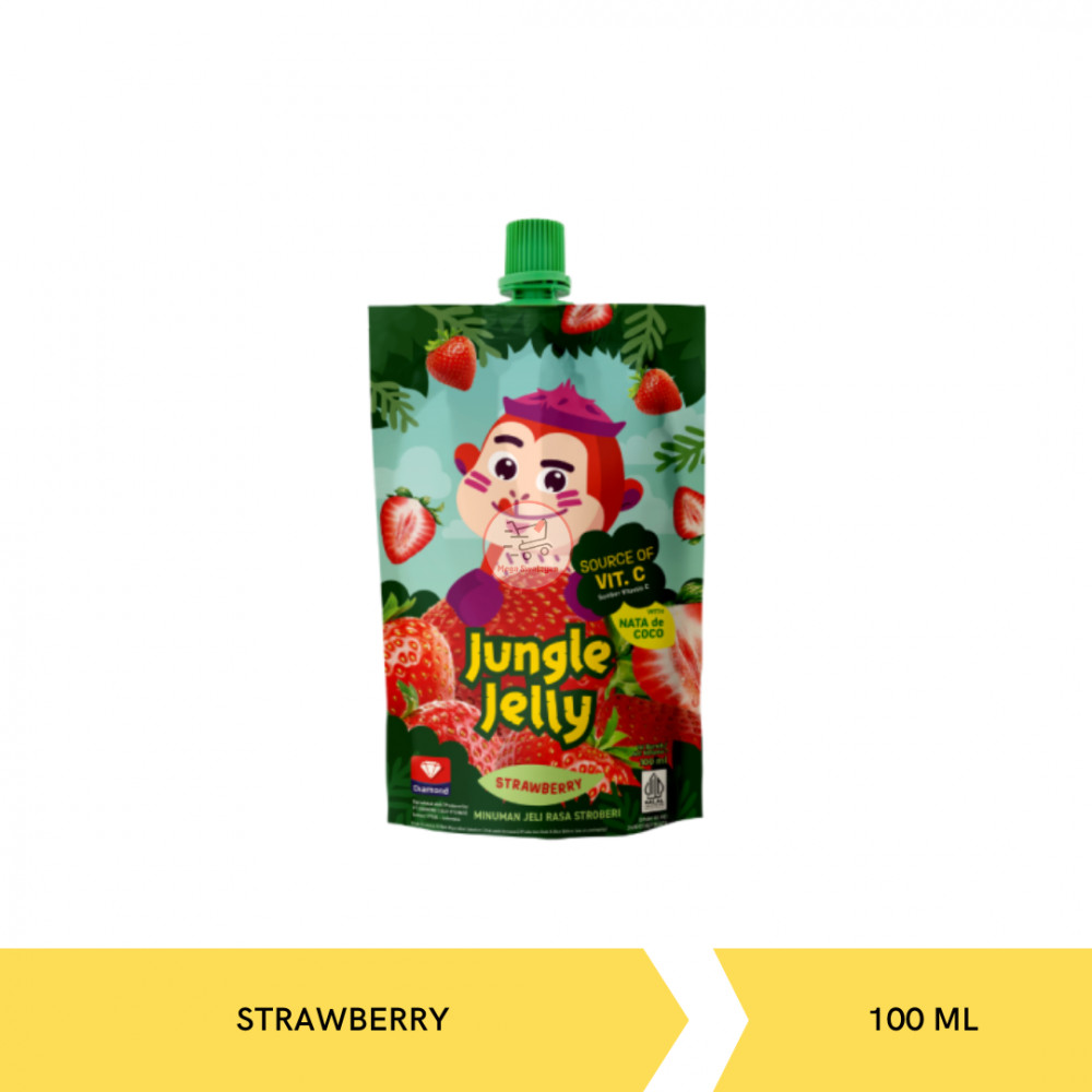 JUNGLE JELLY STRAW 100MLX12