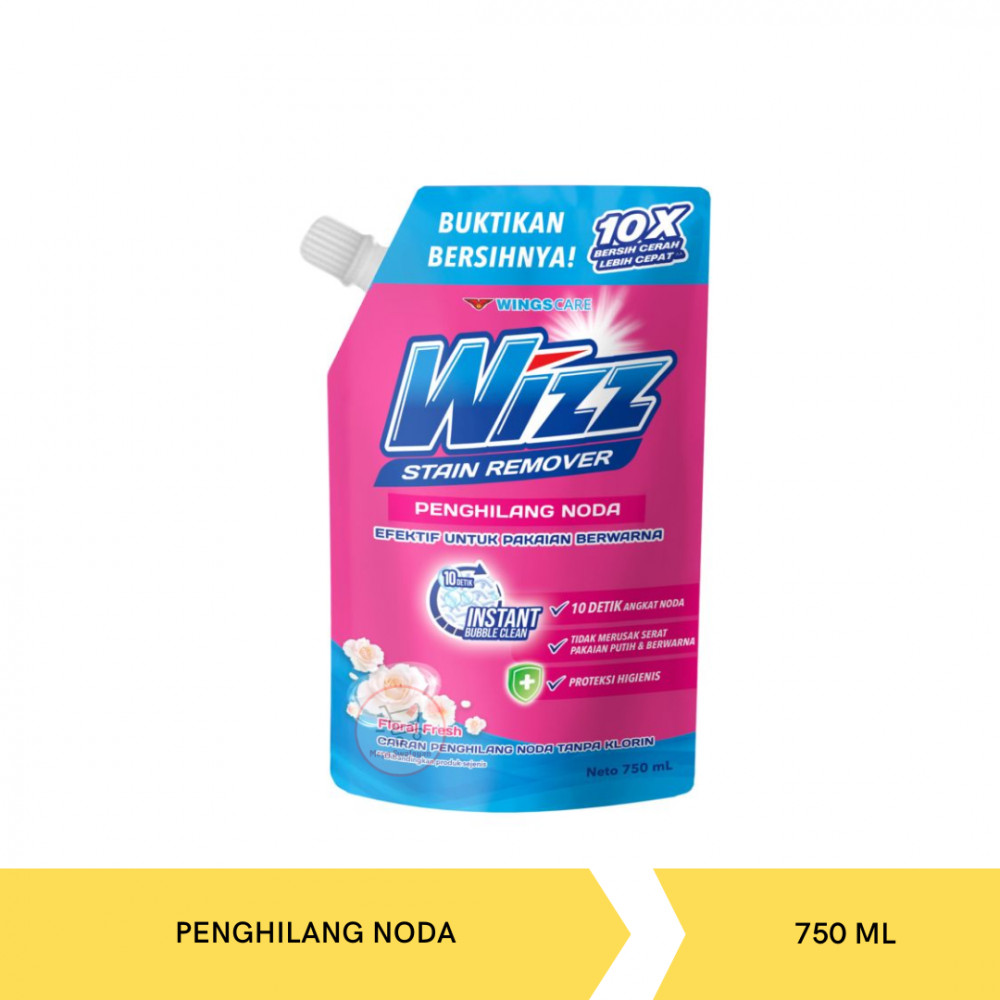 WIZZ PENGHILANG NODA FLORAL FRESH 750ML