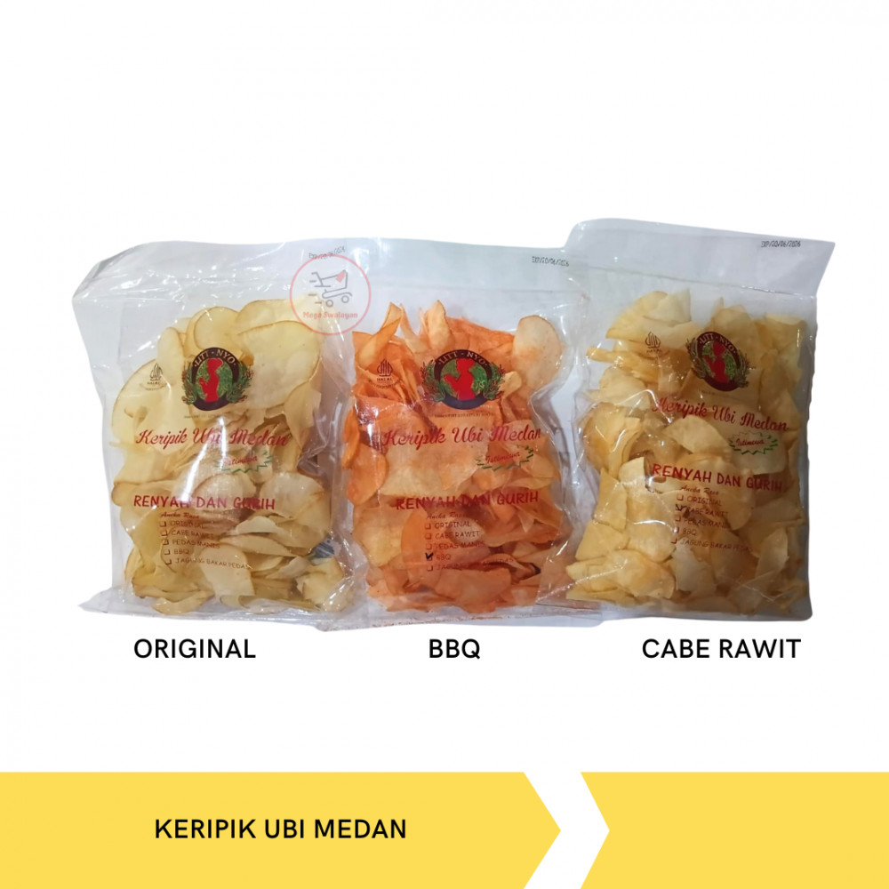 LITTLE NYONYA KERIPIK UBI MEDAN
