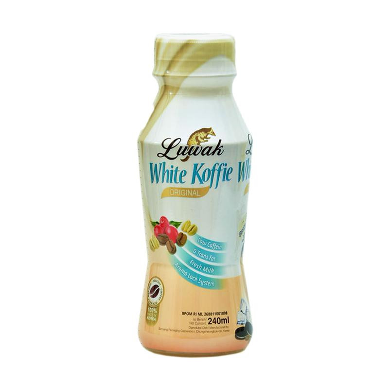 LUWAK WHT KOFFIE DRINK ORIGINAL BTL 220ML X 12