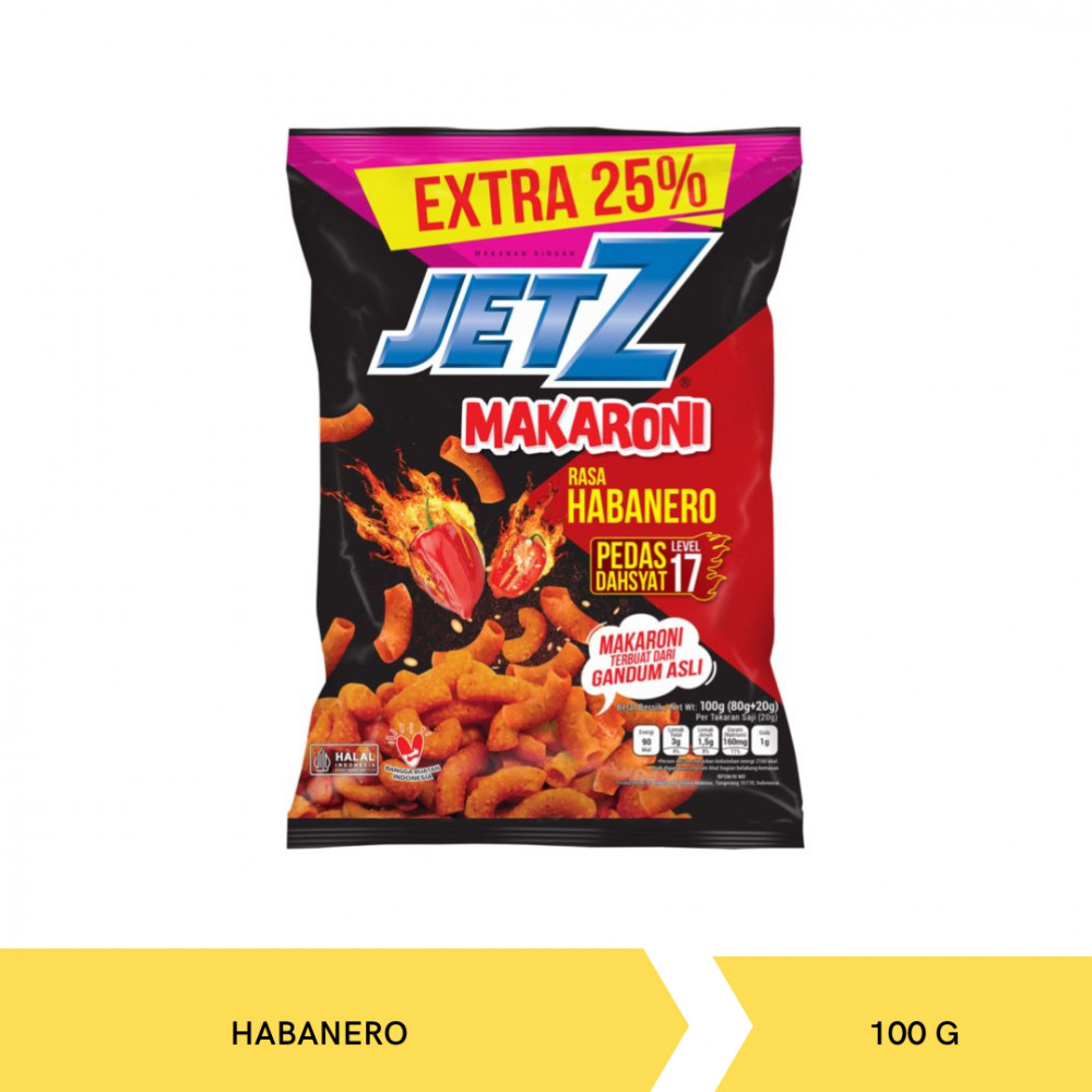 JETZ MAKARONI HABANERO LV.17 100GX20