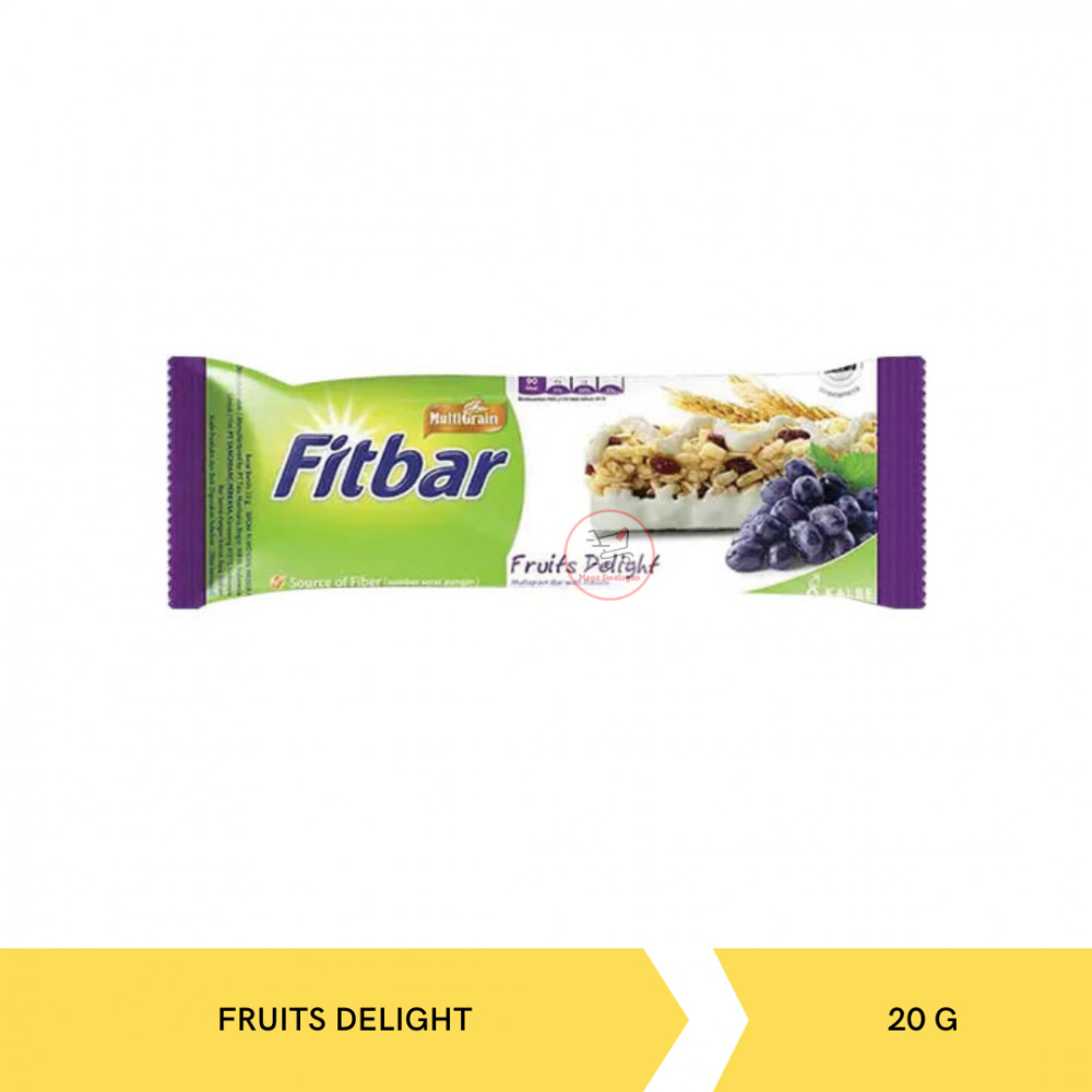 FITBAR FRUITS 20G X 12