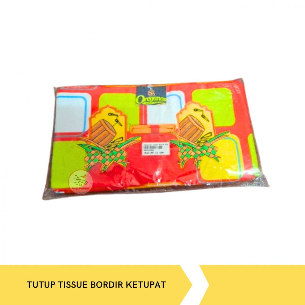 OREGANOS TISB2 TUTUP TISSUE BORDIR KETUPAT