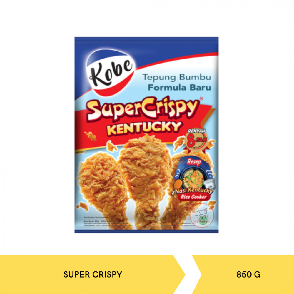 KOBE TEPUNG SUPER CRISPY 850G X 12
