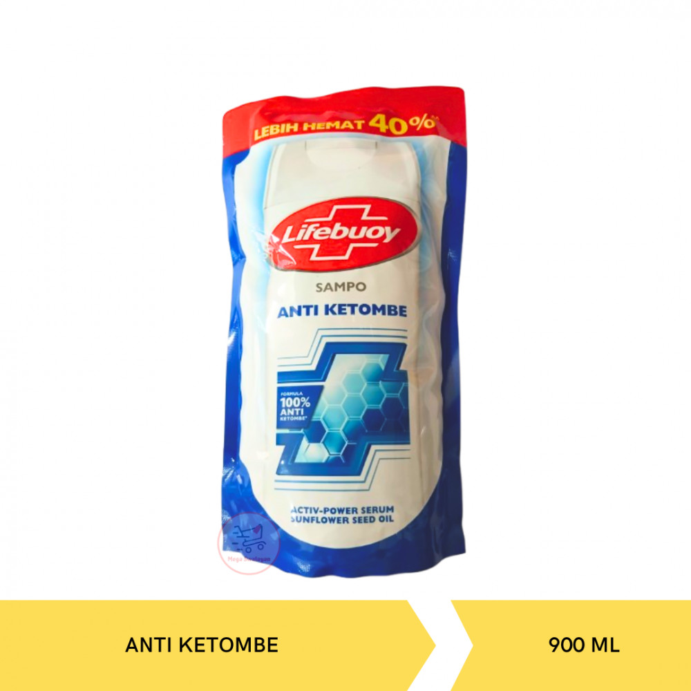 LIFEBUOY SHP ANTI KETOMBE POUCH 900MLX12