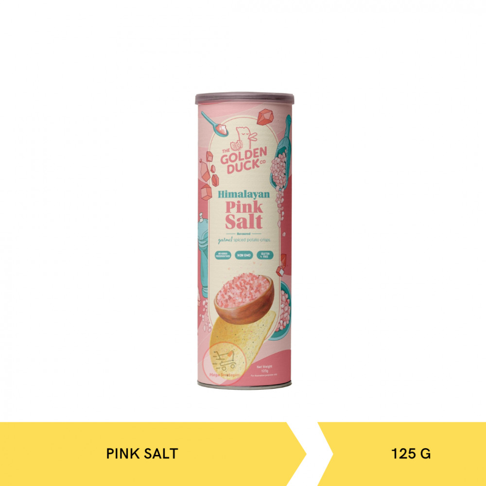 THE GOLDEN DUCK POTATO HIMALAYAN PINK SALT 125GX14