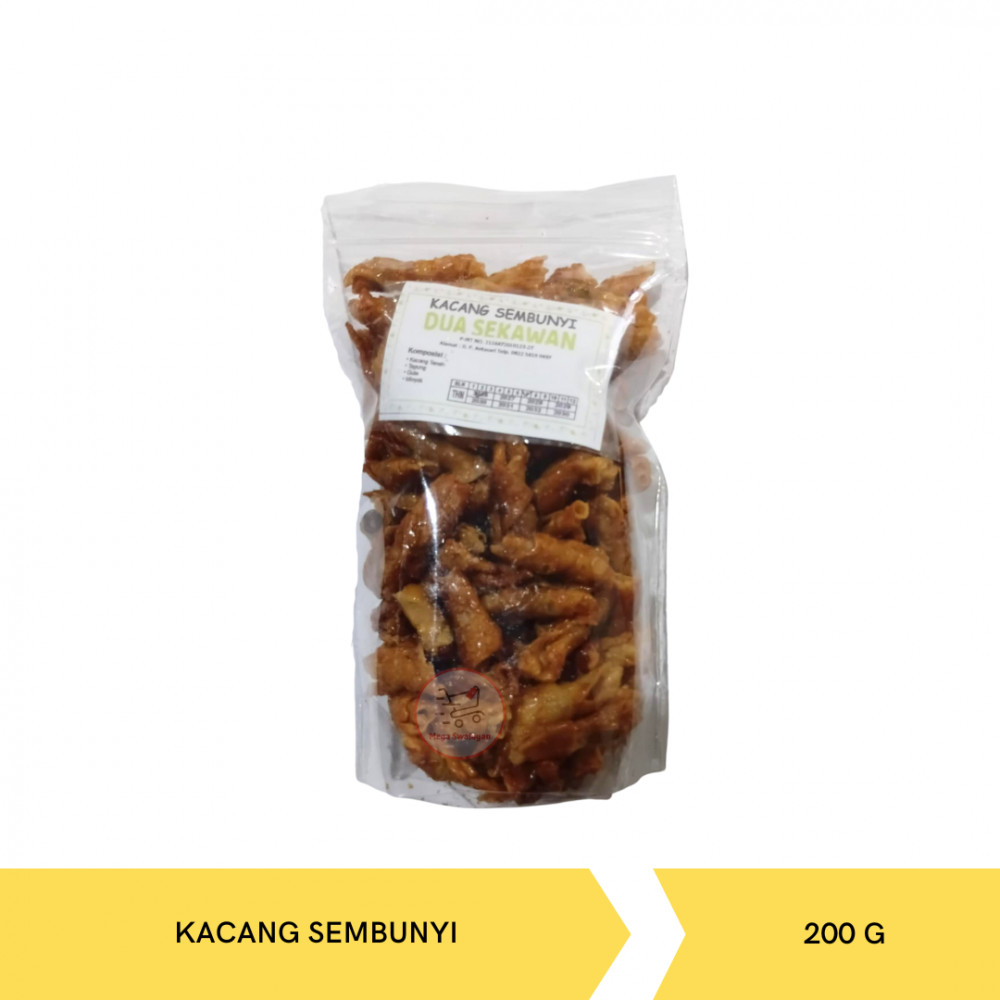 DUA SEKAWAN KACANG SEMBUNYI 200G