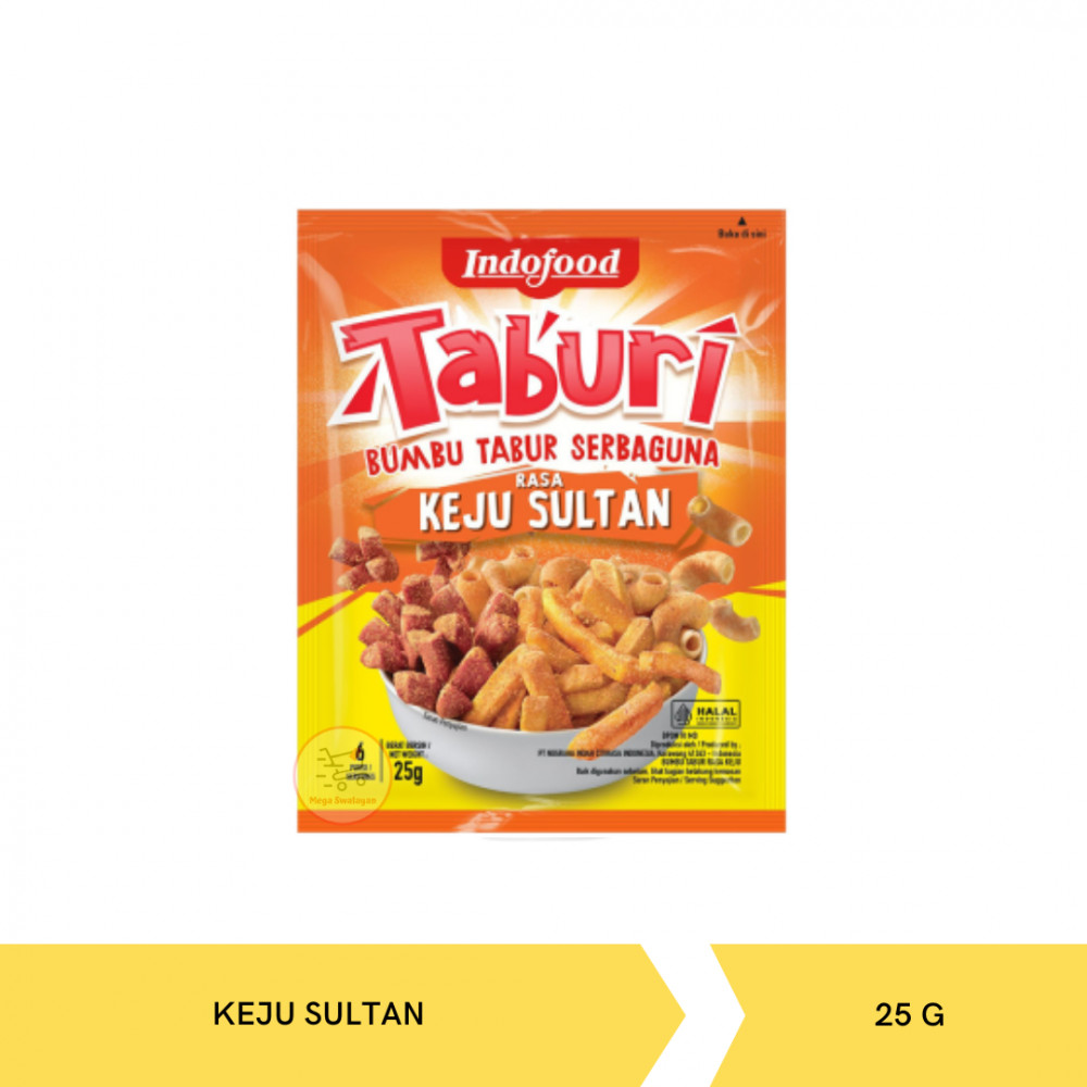 INDOFOOD TABURI BUMBU TABUR KEJU SULTAN 25G X 48